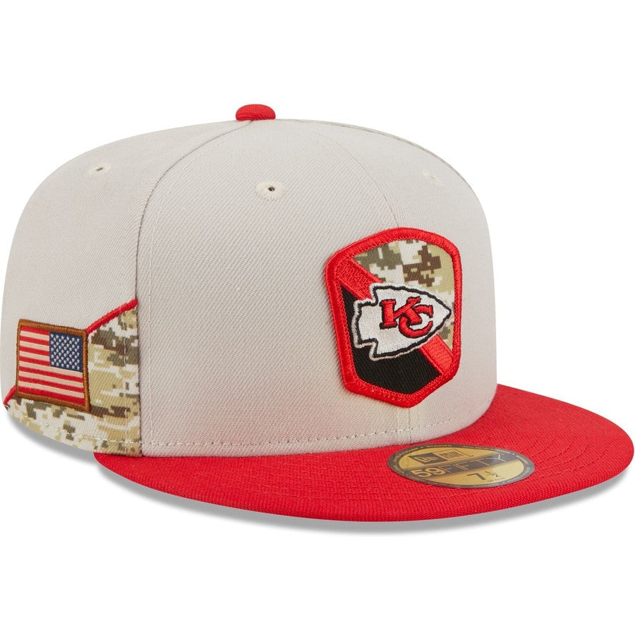 New Era Kansas City Chiefs 2023 Salute to Service 59FIFTY Fitted Hat