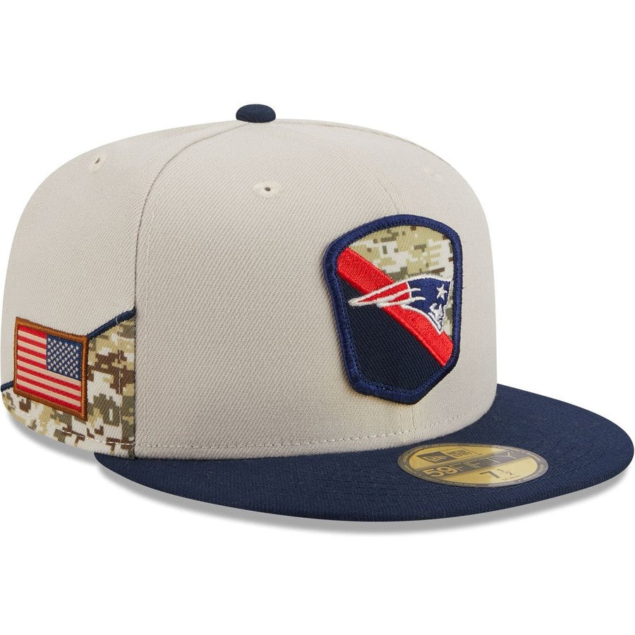 New Era New England Patriots 2023 Salute to Service 59FIFTY Fitted Hat