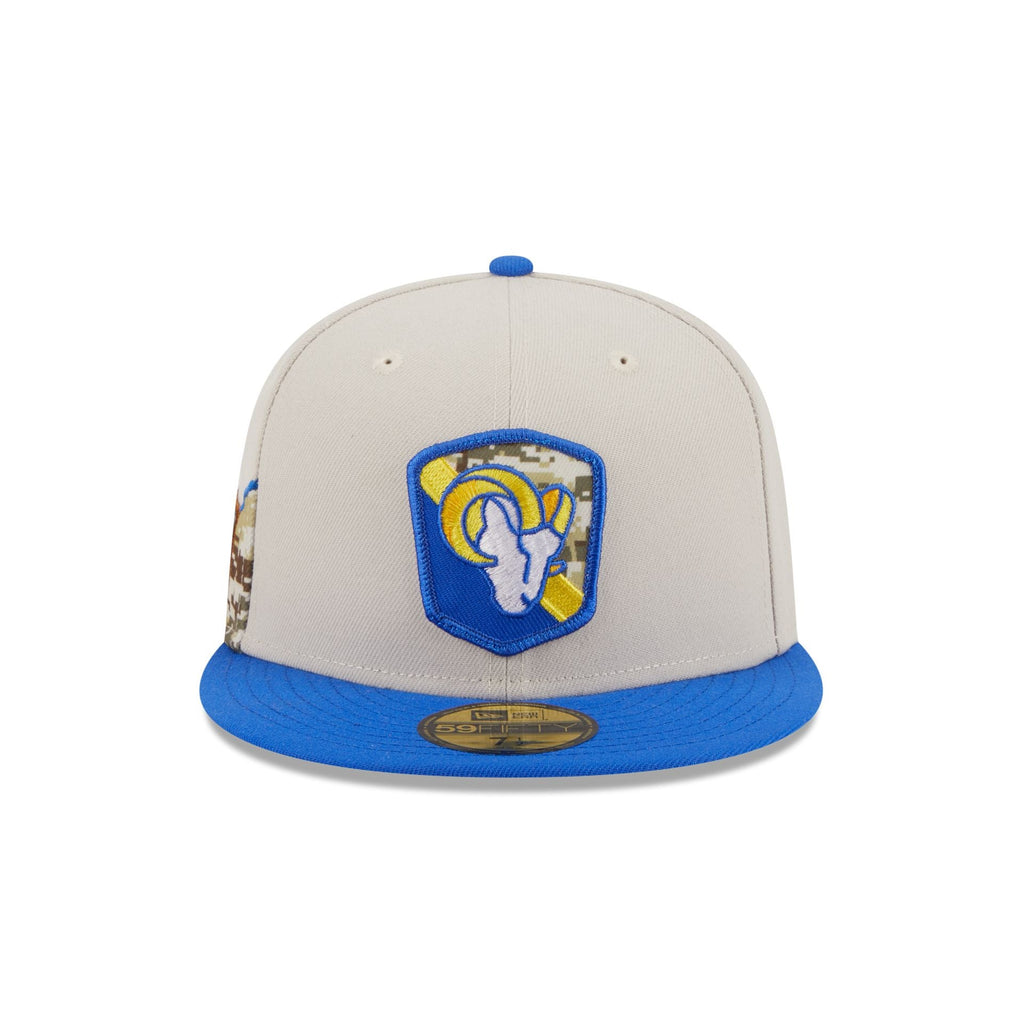 New Era Los Angeles Rams 2023 Salute to Service 59FIFTY Fitted Hat