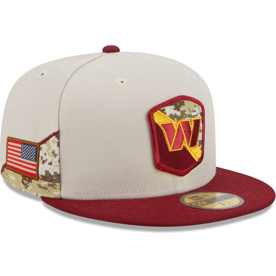 New Era Washington Commanders 2023 Salute to Service 59FIFTY Fitted Hat