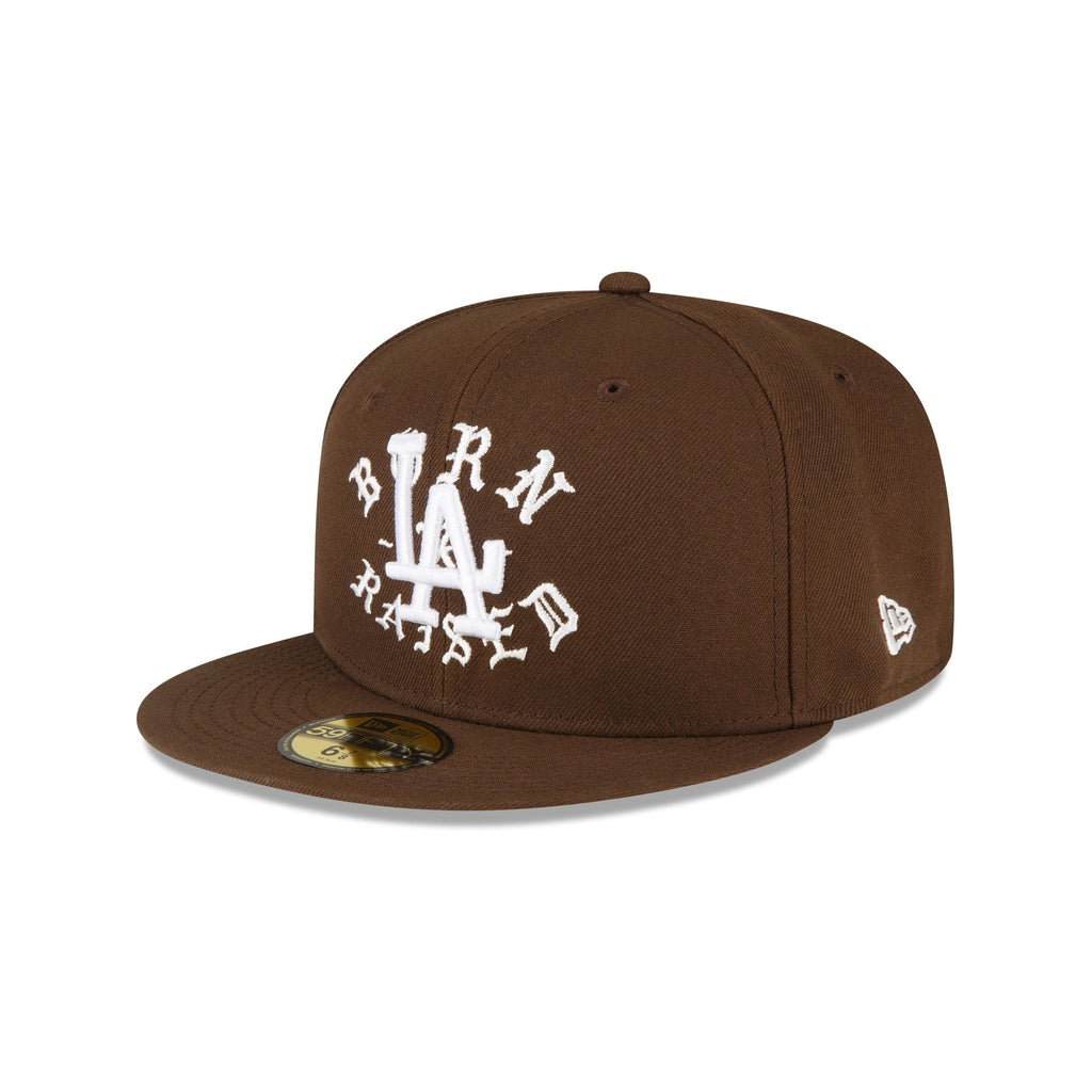 New Era Born X Raised Los Angeles Dodgers Brown 2023 59FIFTY Fitted Hat