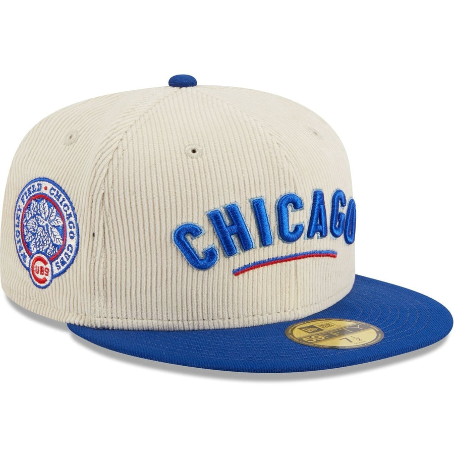 CHICAGO CUBS FIELD OF DREAMS CREAM AND NAVY FITTED CAP – Ivy Shop