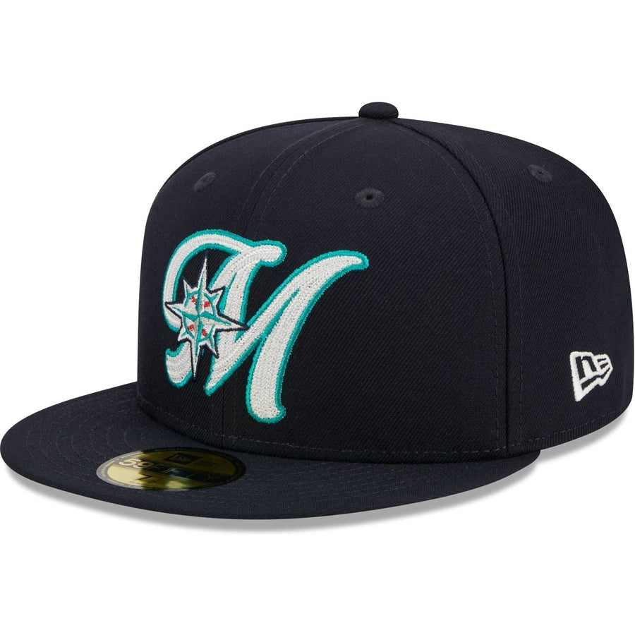 New Era Seattle Mariners Duo Logo 2023 59FIFTY Fitted Hat