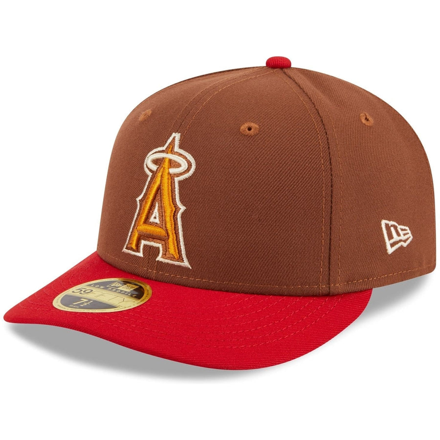 New Era Los Angeles Angels Tiramisu Low Profile 2023 59FIFTY Fitted Hat