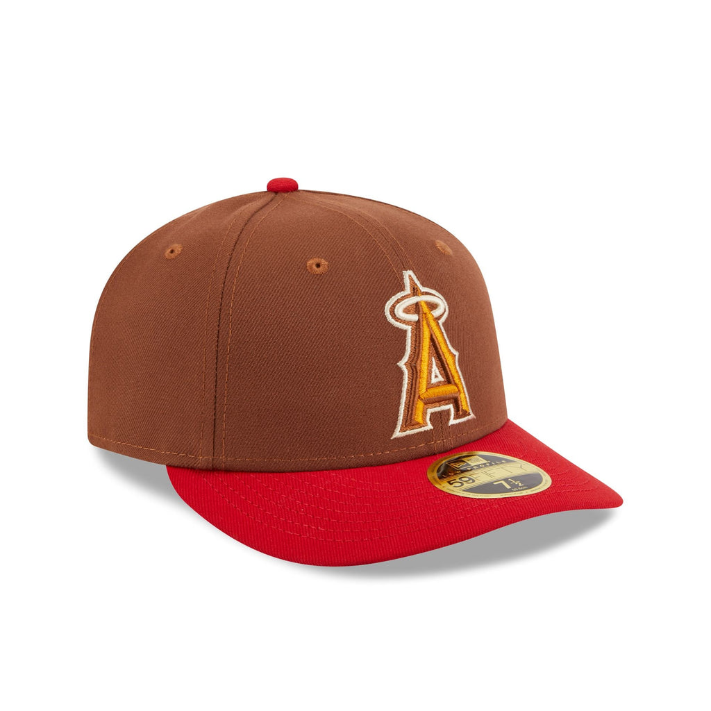 New Era Los Angeles Angels Tiramisu Low Profile 2023 59FIFTY Fitted Hat