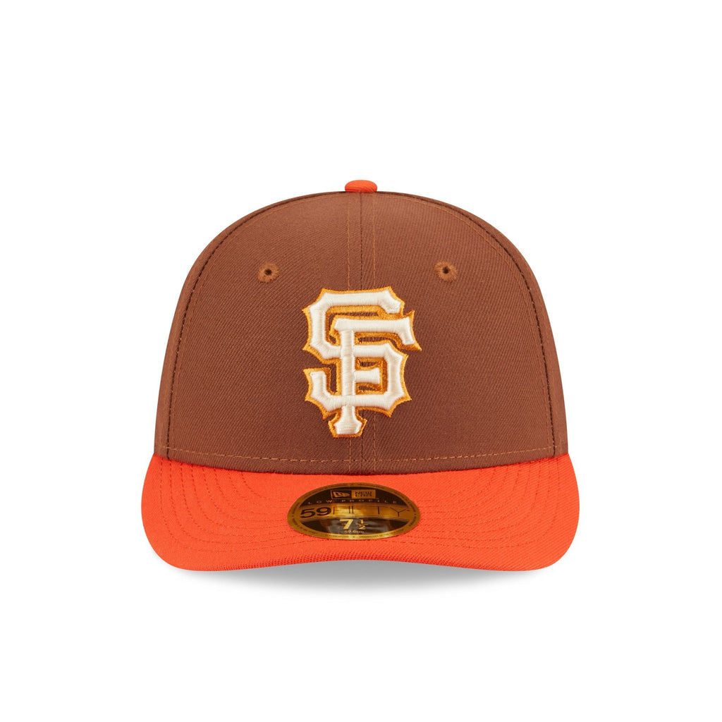 Men's New Era Orange San Francisco Giants City Connect Low Profile 59FIFTY Fitted Hat