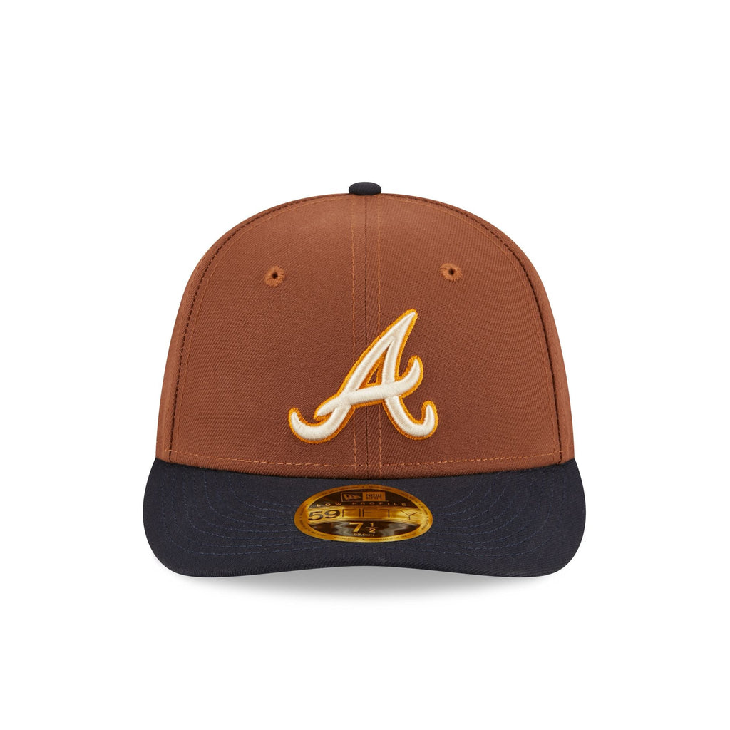 New Era Atlanta Braves Tiramisu Low Profile 2023 59FIFTY Fitted Hat