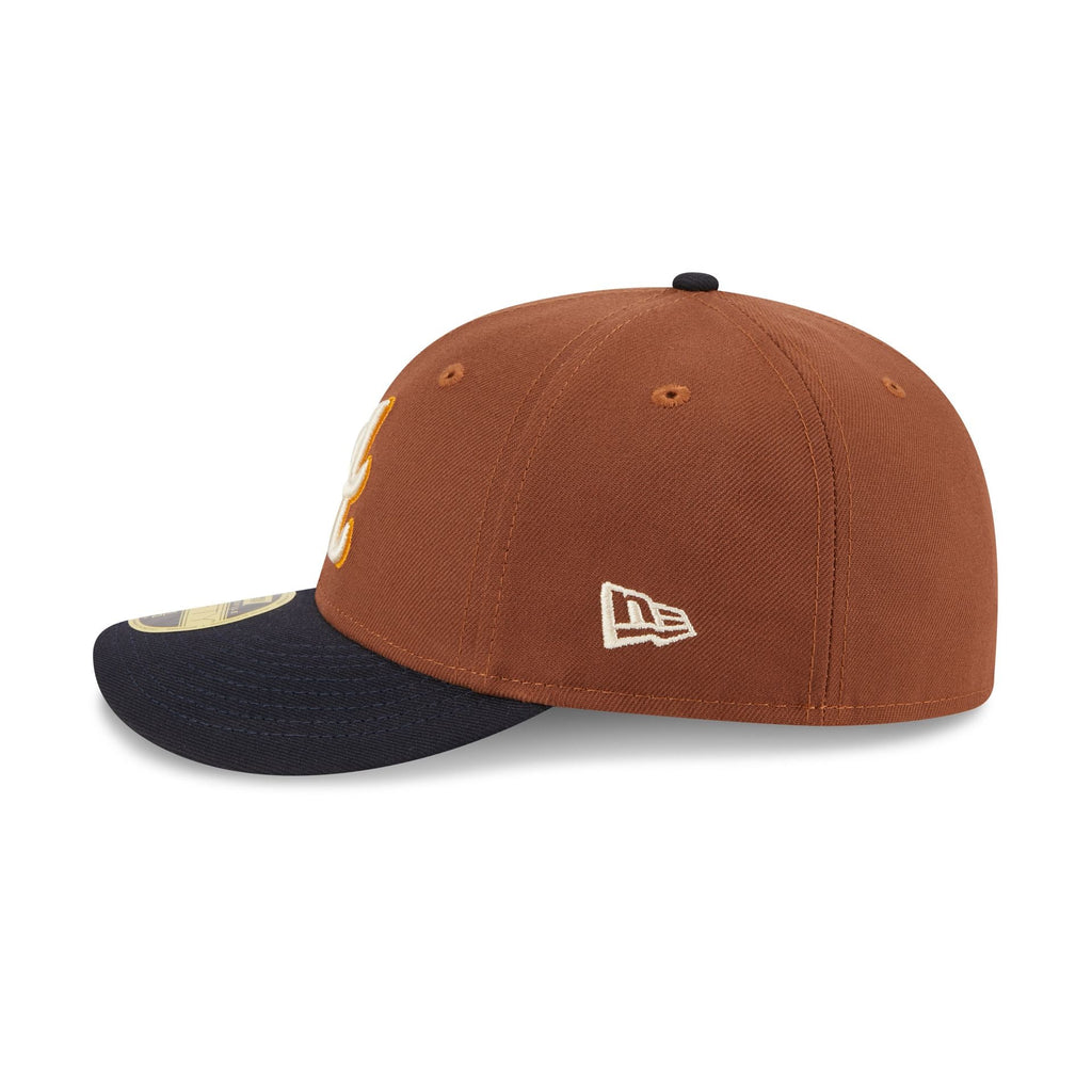 New Era Atlanta Braves Tiramisu Low Profile 2023 59FIFTY Fitted Hat