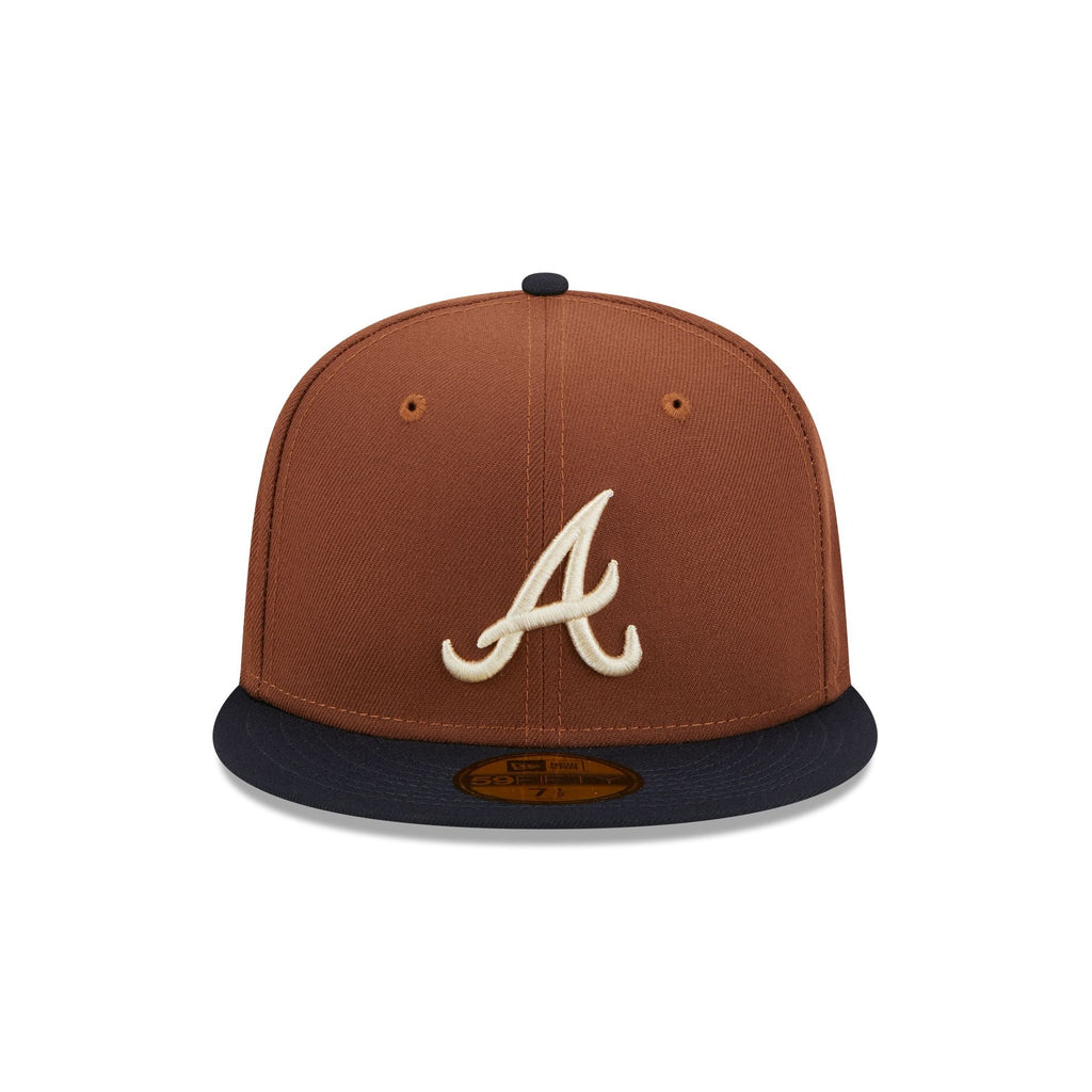 Official New Era Vintage Cord Atlanta Braves 59FIFTY Fitted Cap