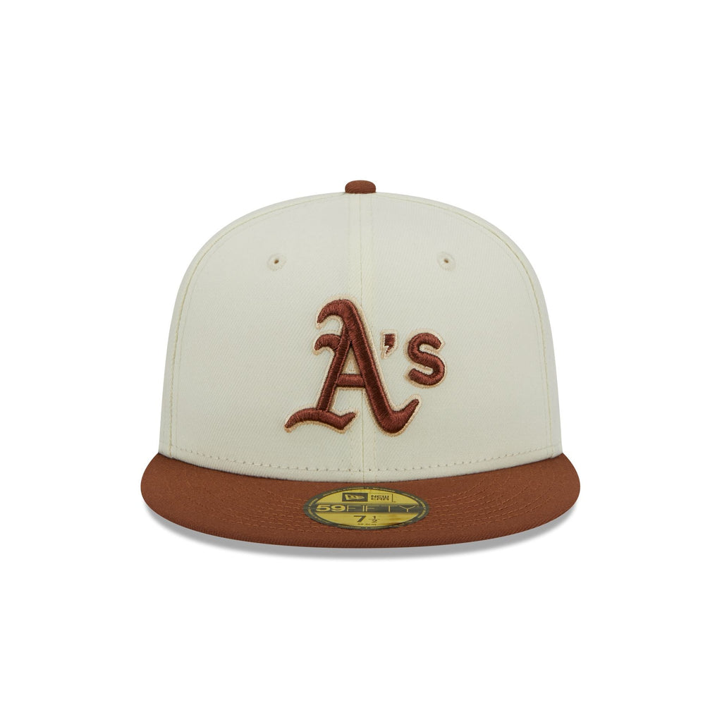 New Era Oakland Athletics Watercolor Floral 59FIFTY Fitted Hat Cap Size 7  3/4 海外 即決