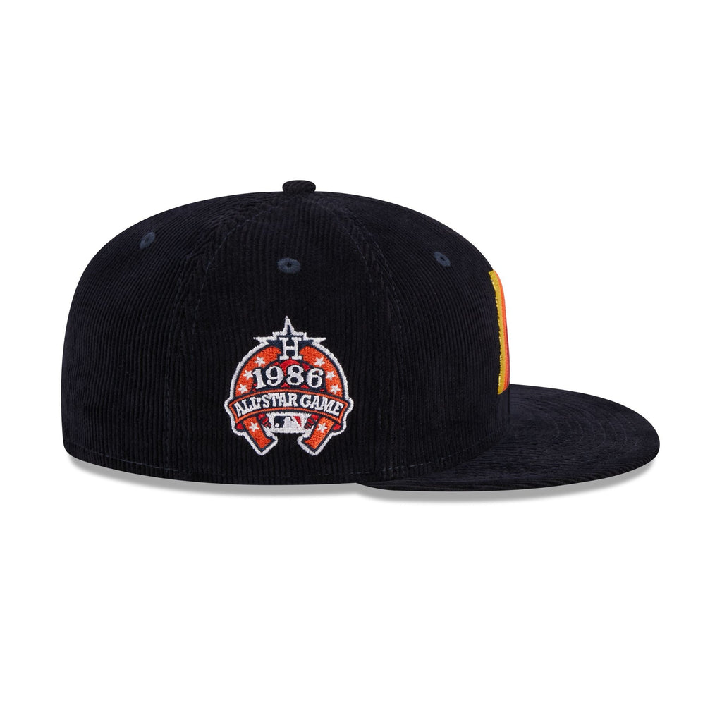 New Era Houston Astros Throwback Corduroy 2023 59FIFTY Fitted Hat