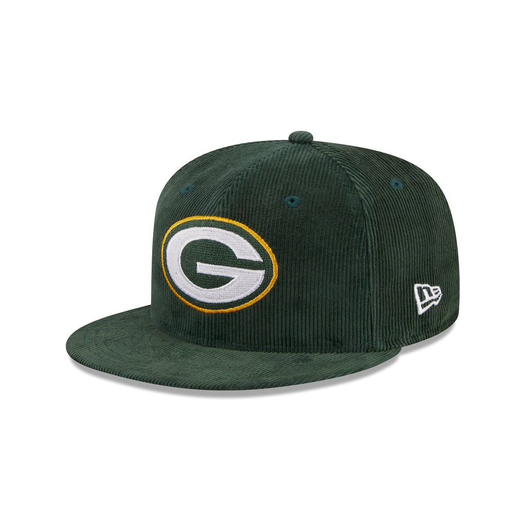 New Era Green Bay Packers Throwback Corduroy 2023 59FIFTY Fitted Hat