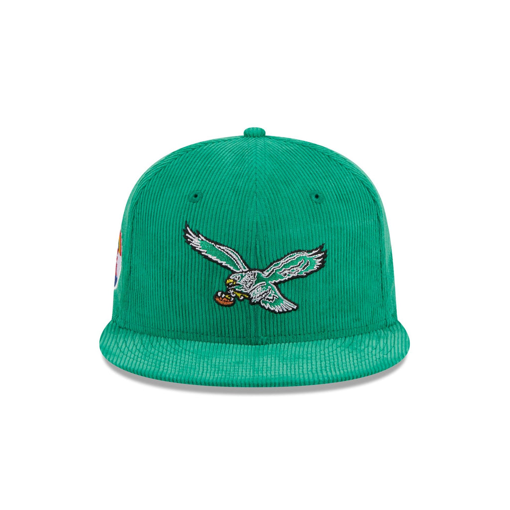 New Era Philadelphia Eagles Throwback Corduroy 2023 59FIFTY Fitted Hat