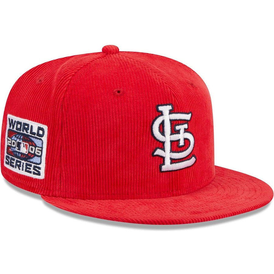 New Era St. Louis Cardinals Throwback Corduroy 2023 59FIFTY Fitted Hat