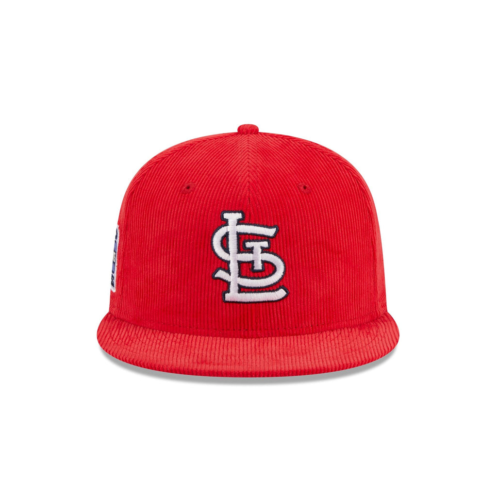 New Era St Louis Cardinals Blue Stl Cardinals 2Tone Blue and Red GCP 59FIFTY Fitted Hat, Blue, POLYESTER, Size 7 1/2, Rally House