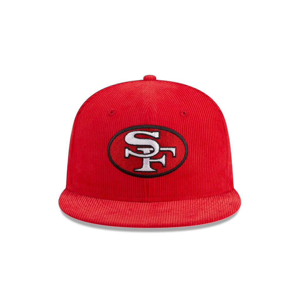 San Francisco 49ers New Era Heather Charcol Gray/Red Bottom 59FIFTY Fitted  Hat
