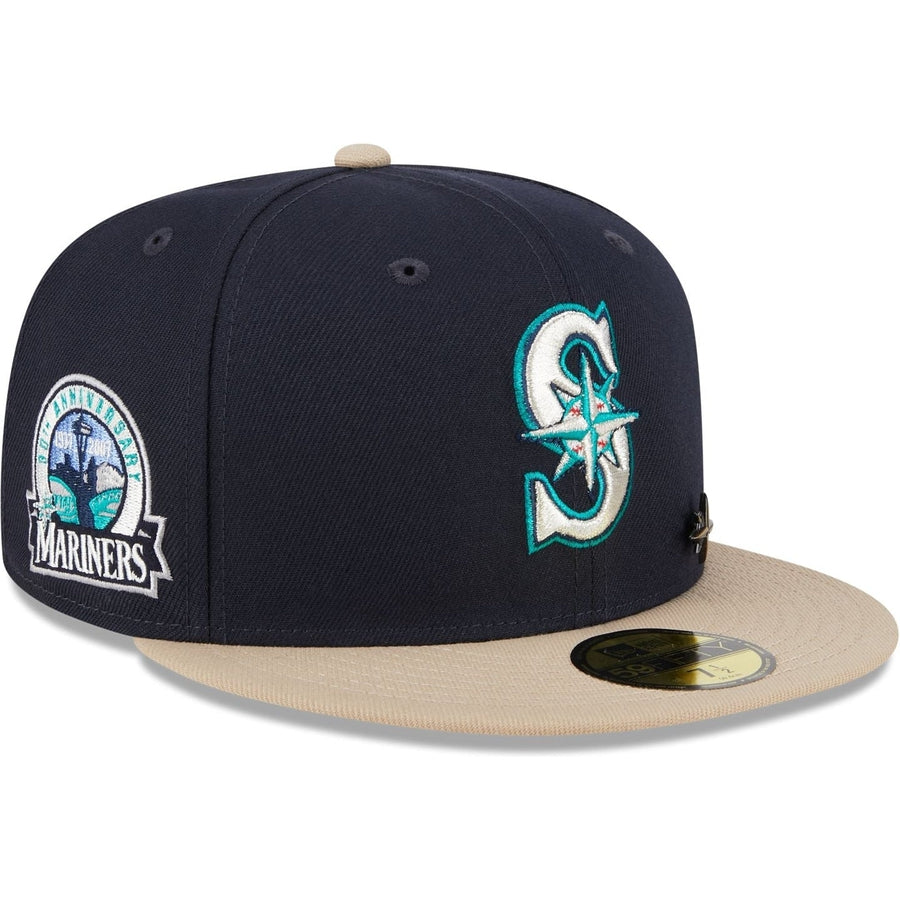 New Era Seattle Mariners Varsity Pin 2023 59FIFTY Fitted Hat
