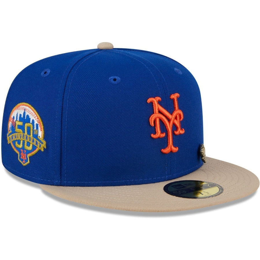 New Era New York Mets Varsity Pin 2023 59FIFTY Fitted Hat