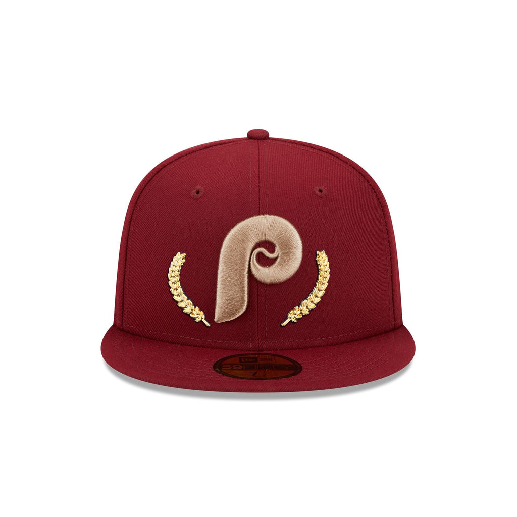 New Era Philadelphia Phillies Gold Leaf 2023 59FIFTY Fitted Hat