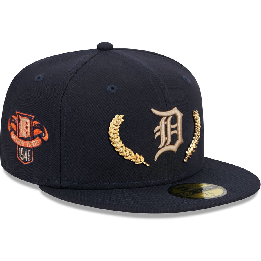 New Era Detroit Tigers Gold Leaf 2023 59FIFTY Fitted Hat