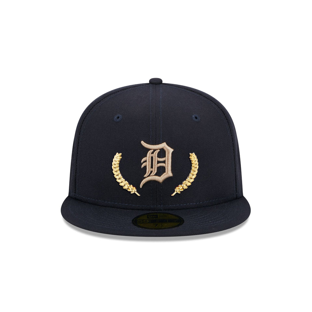 New Era Detroit Tigers Stadium Patch Bourbon and Suede Edition 59Fifty  Fitted Hat