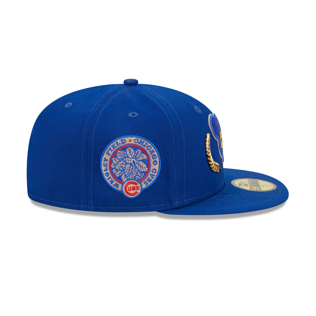 New Era Chicago Cubs Gold Leaf 2023 59FIFTY Fitted Hat