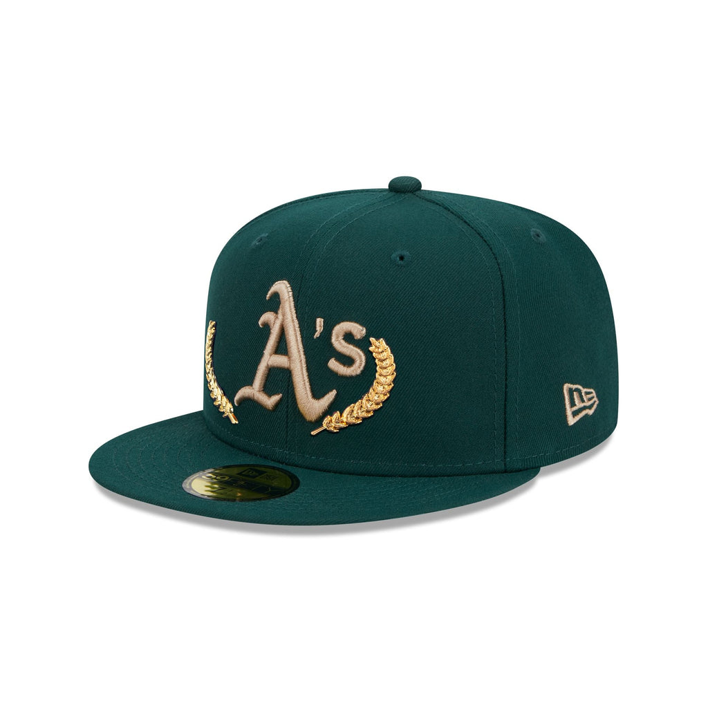 New Era Oakland Athletics Gold Leaf 2023 59FIFTY Fitted Hat