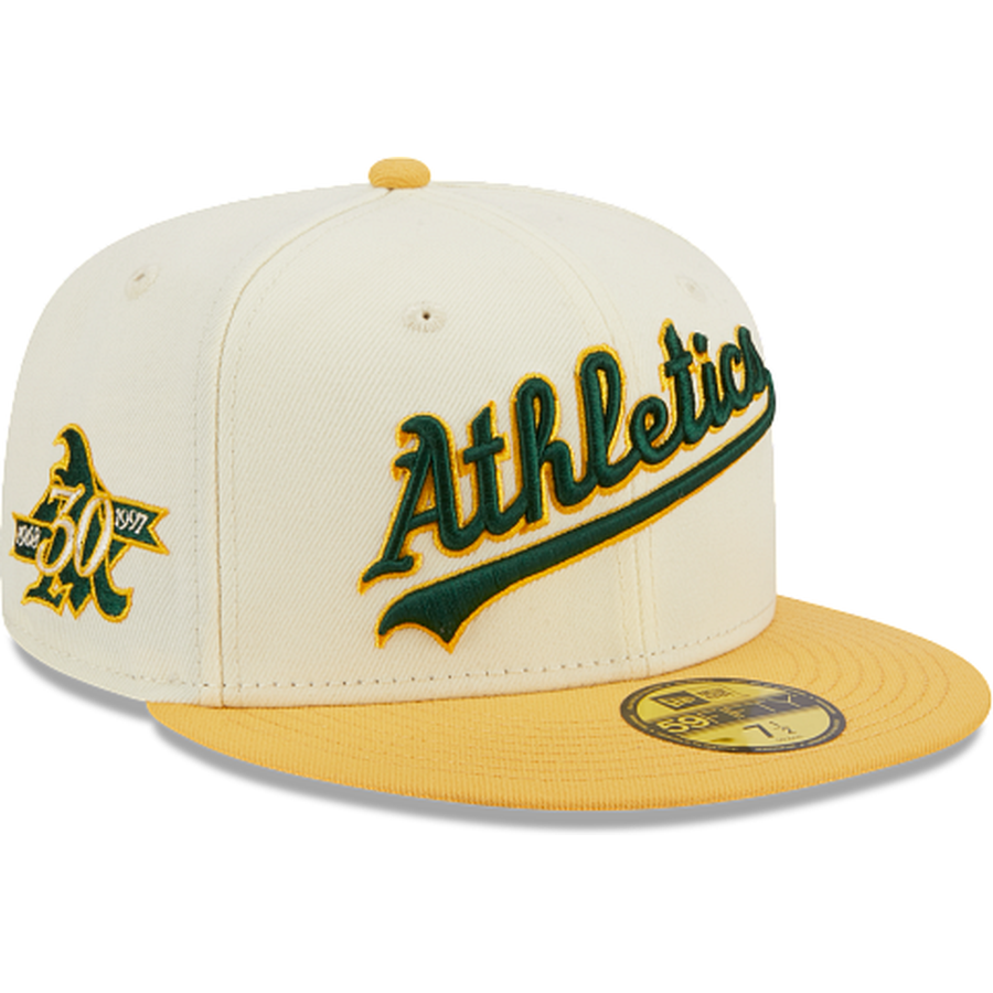 New Era Oakland Athletics Cooperstown Chrome 2023 59FIFTY Fitted Hat