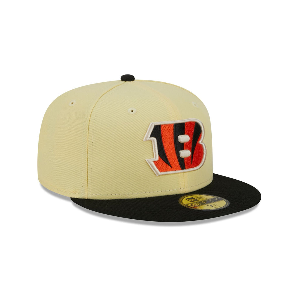 New Era Cincinnati Bengals Soft Yellow 2023 59FIFTY Fitted Hat