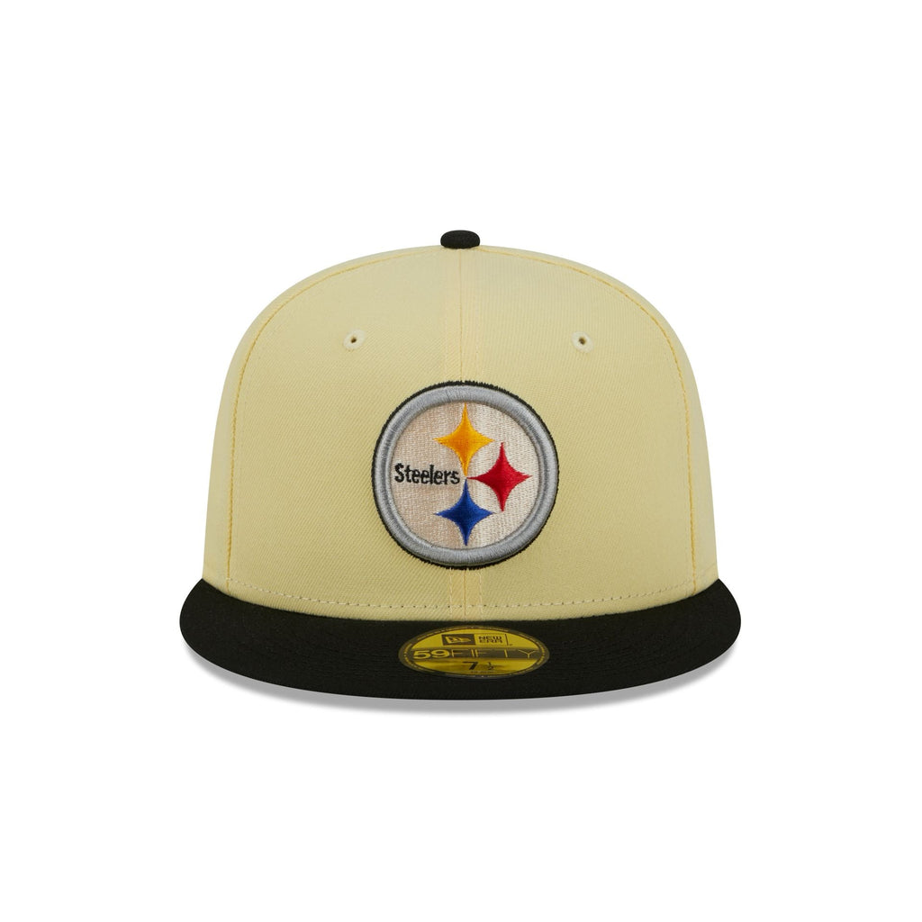 New Era Pittsburgh Steelers Soft Yellow 2023 59FIFTY Fitted Hat