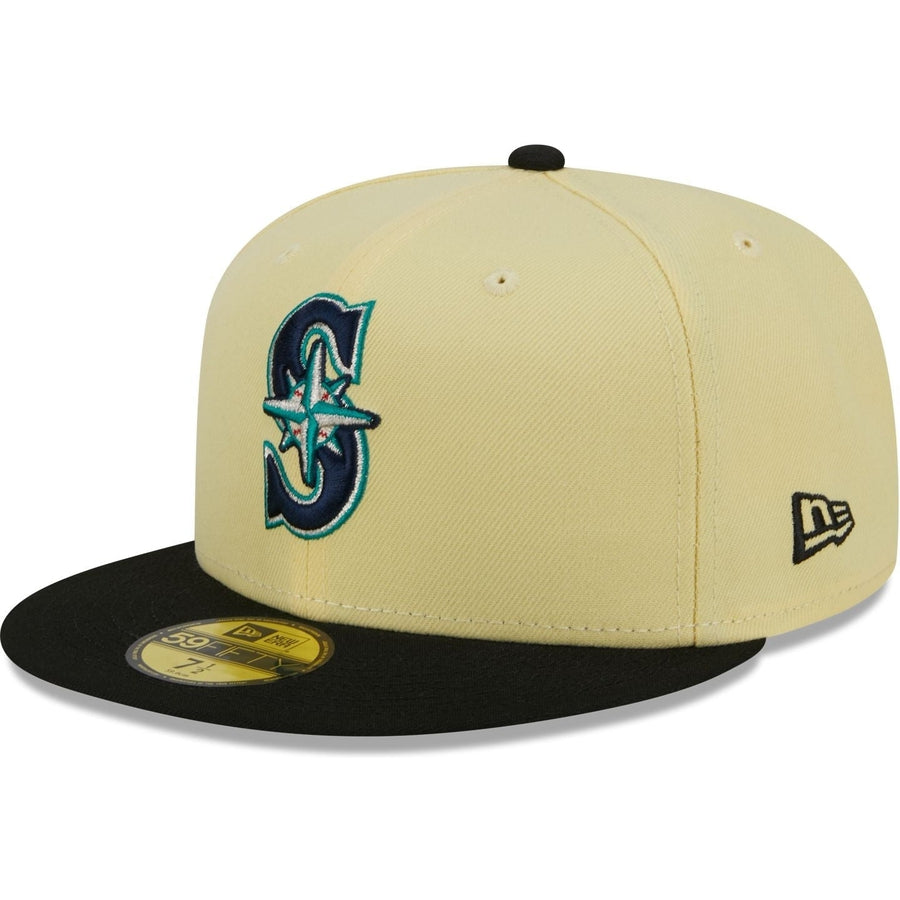 New Era Seattle Mariners Soft Yellow 2023 59FIFTY Fitted Hat