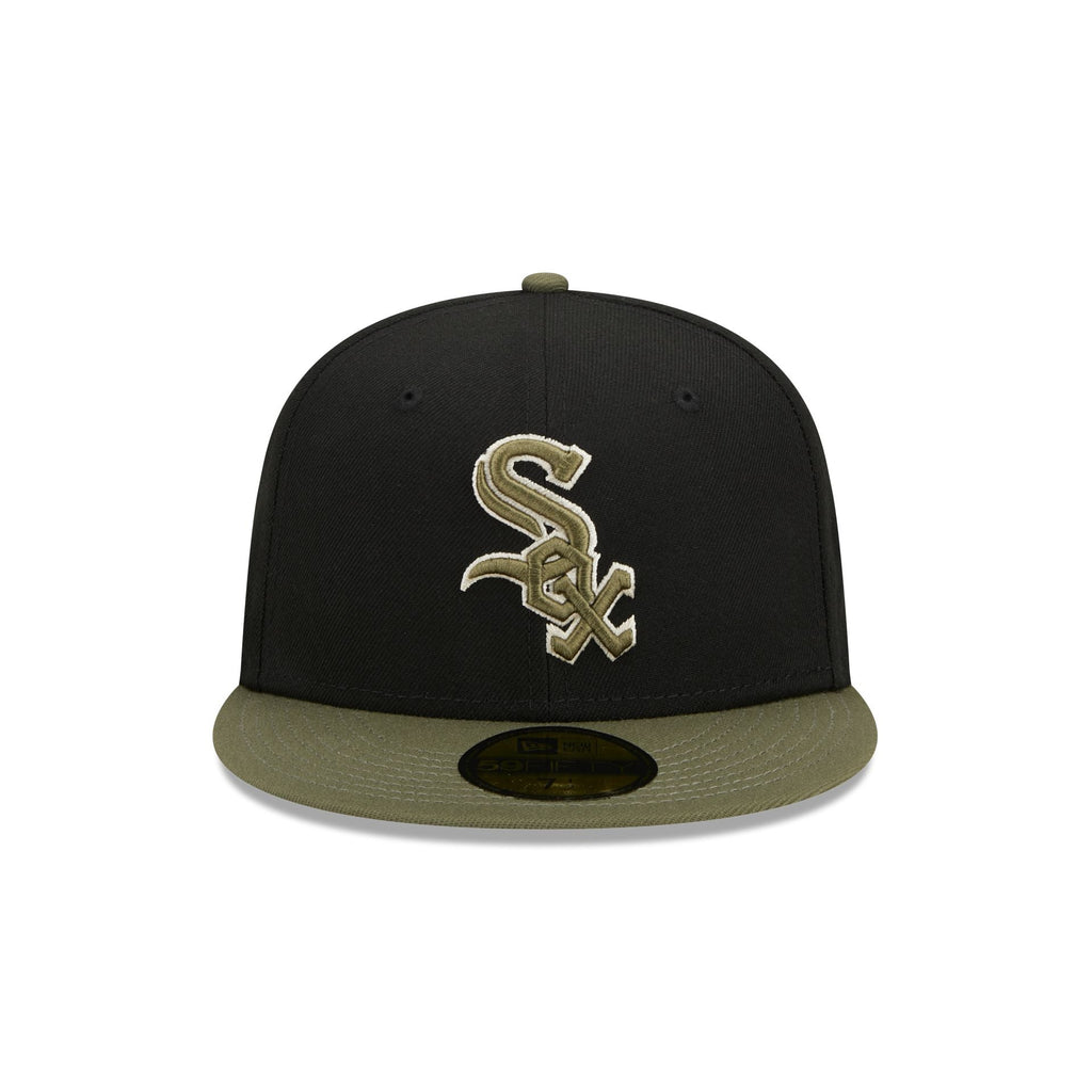 New Era Chicago White Sox Black & Olive Green 2023 59FIFTY Fitted Hat