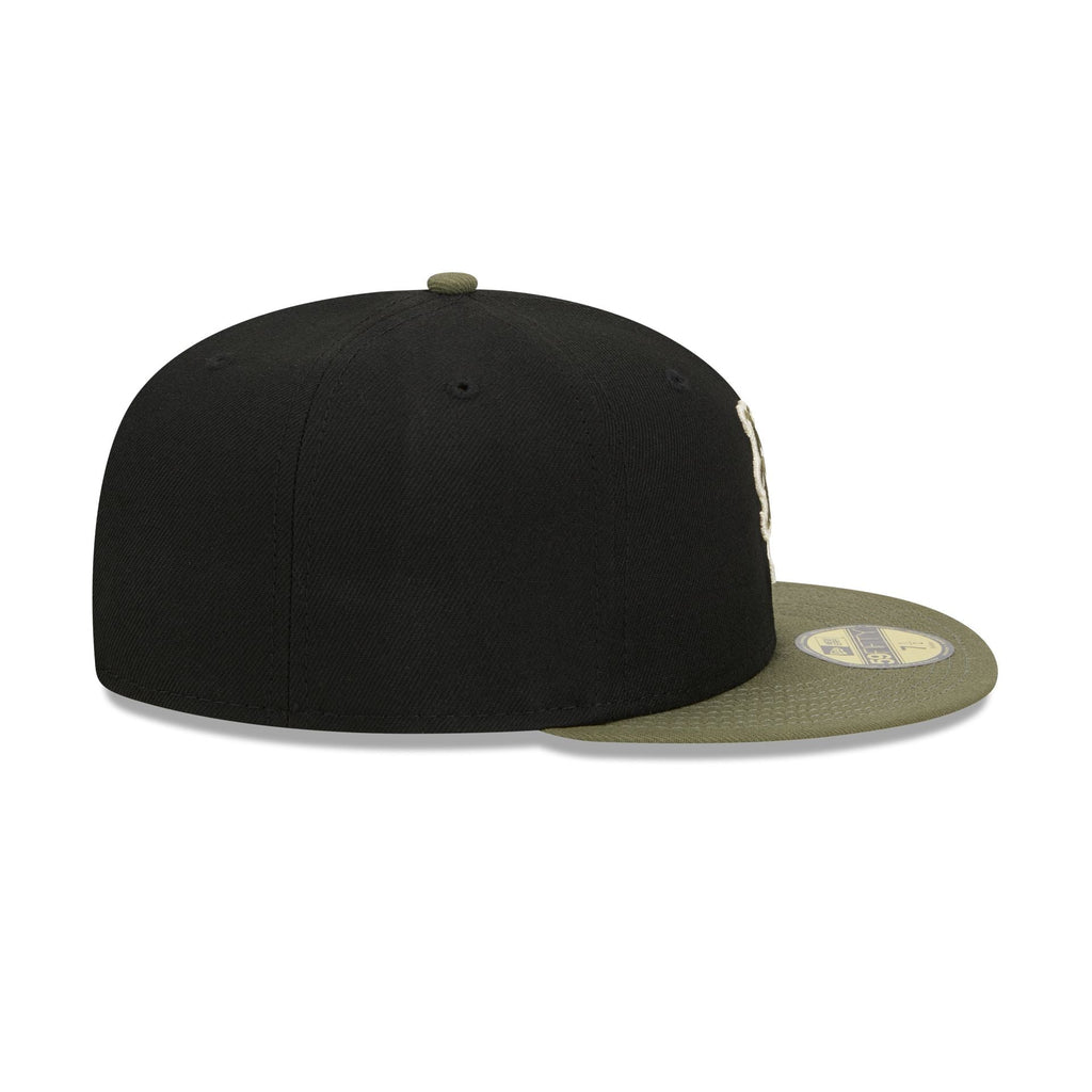 New Era New York Mets Black & Olive Green 2023 59FIFTY Fitted Hat