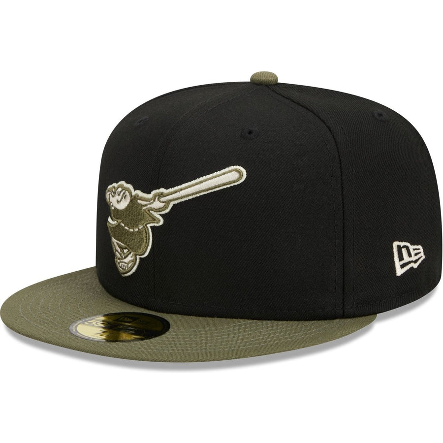 New Era San Diego Padres Black & Olive Green 2023 59FIFTY Fitted Hat