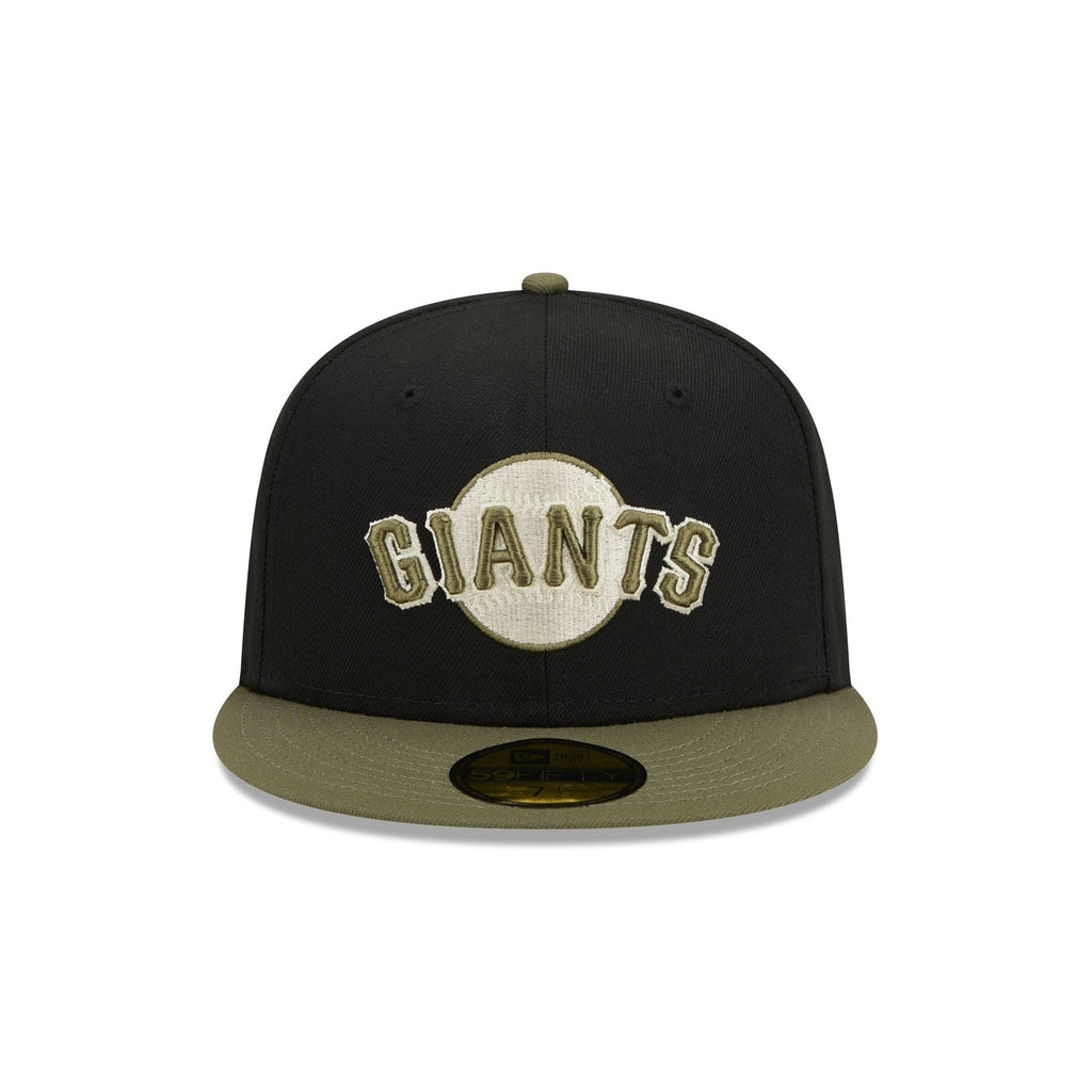 New Era San Francisco Giants Black & Olive Green 2023 59FIFTY Fitted Hat