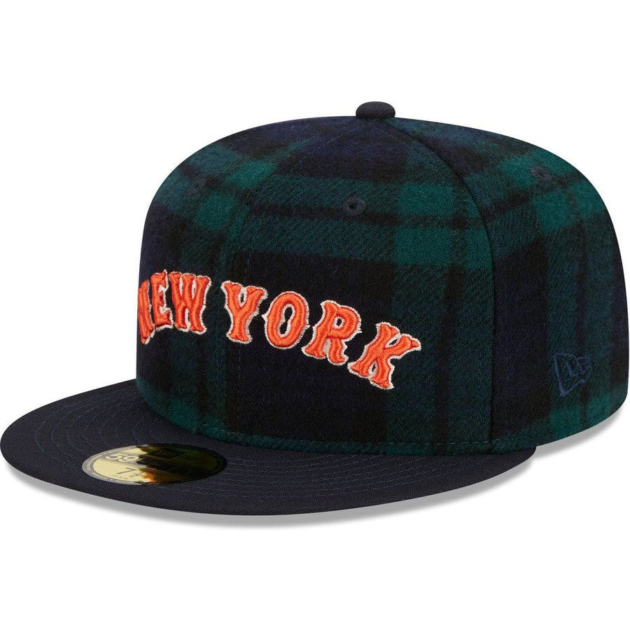 New Era New York Mets Plaid 2023 59FIFTY Fitted Hat
