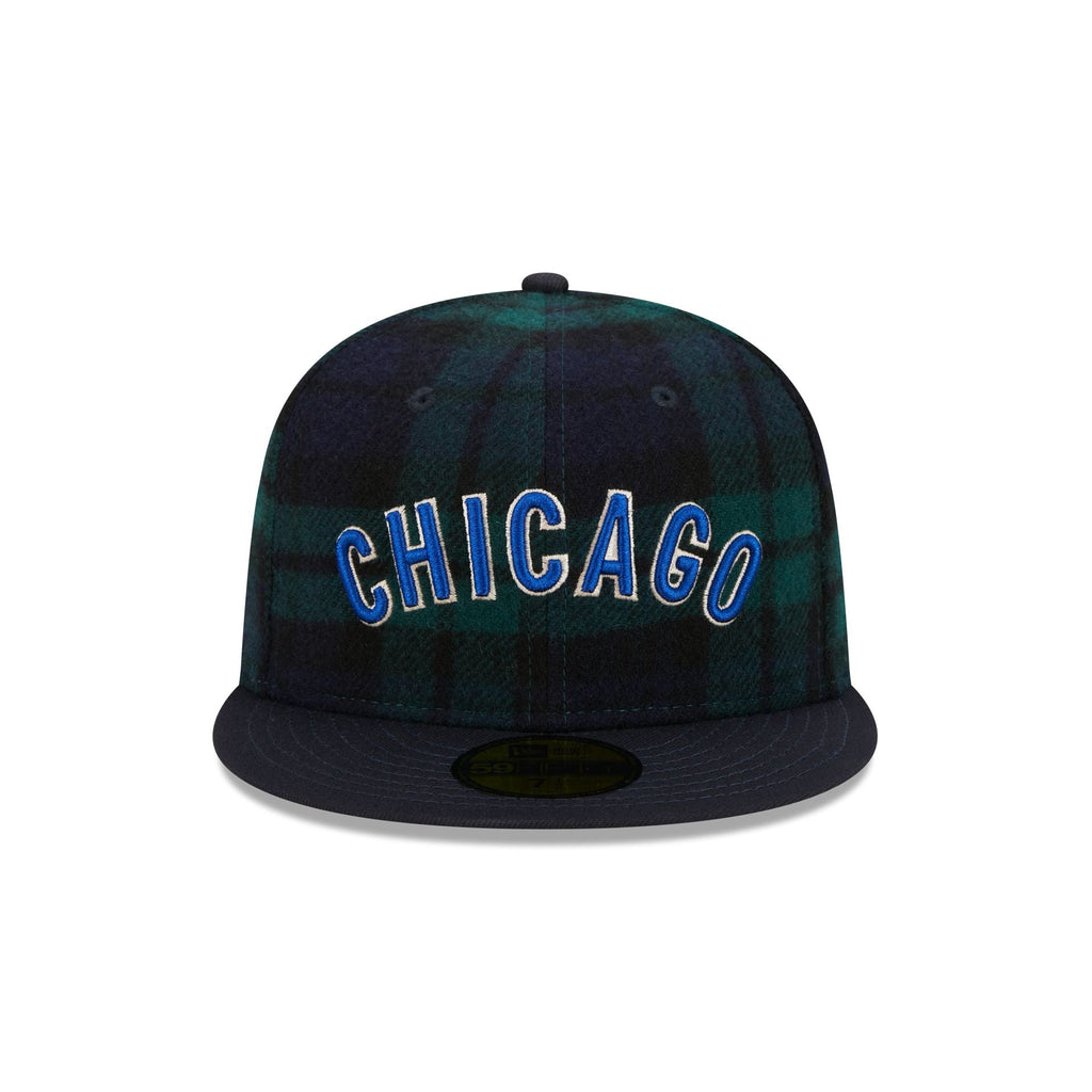 New Era Chicago Cubs Plaid 2023 59FIFTY Fitted Hat