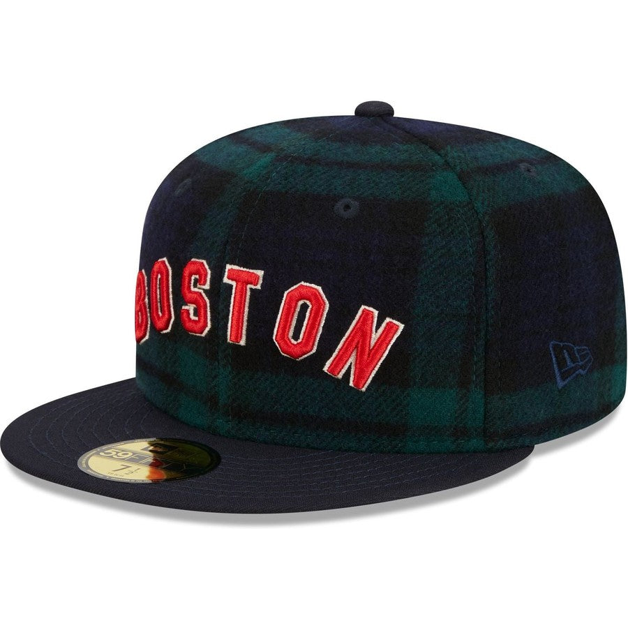 New Era Boston Red Sox Plaid 2023 59FIFTY Fitted Hat