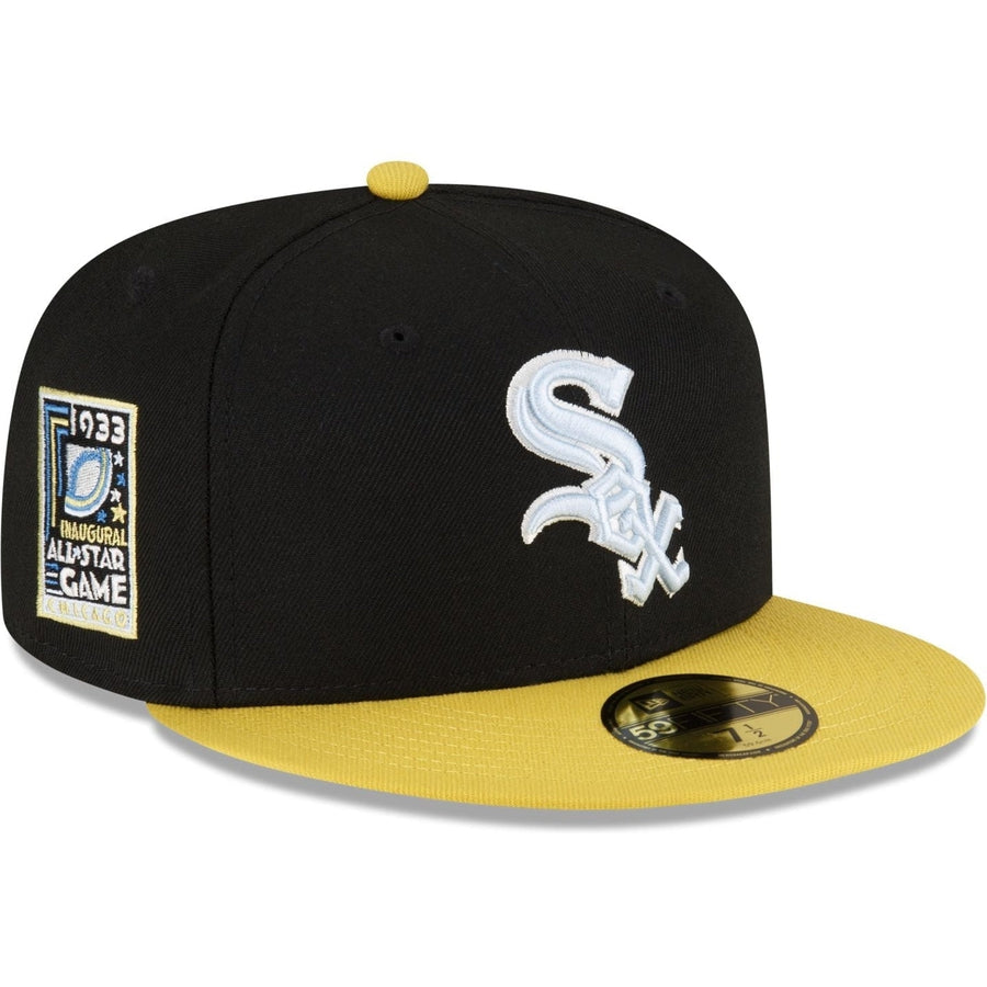 New Era Chicago White Sox Chartreuse Visor 2023 59FIFTY Fitted Hat
