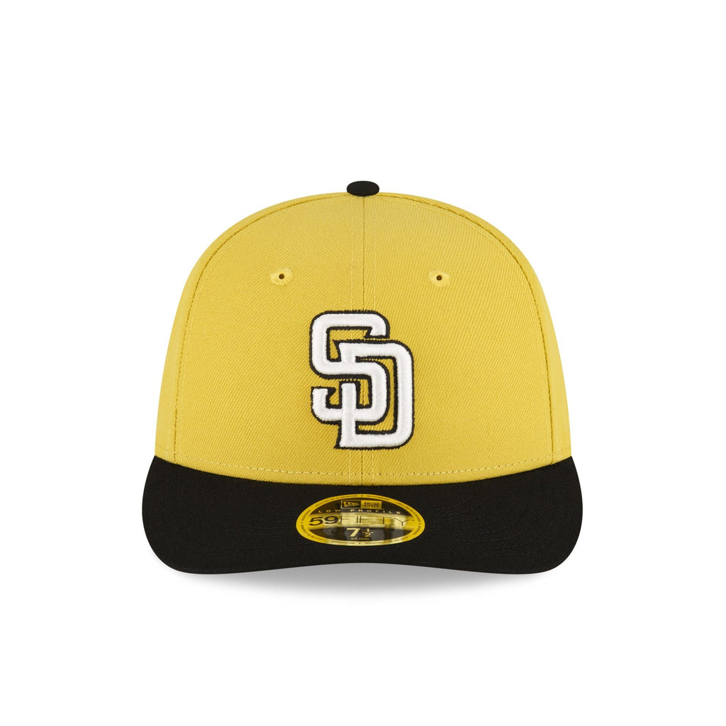 Men's New Era Brown San Diego Padres 2020 Authentic Collection On-Field Low Profile 59FIFTY Fitted Hat, Size: 7 3/8