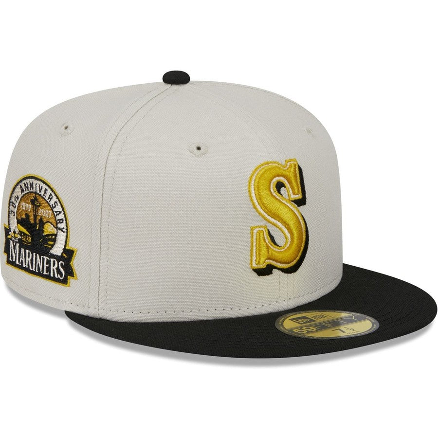 New Era Seattle Mariners Two Tone Stone 2023 59FIFTY Fitted Hat