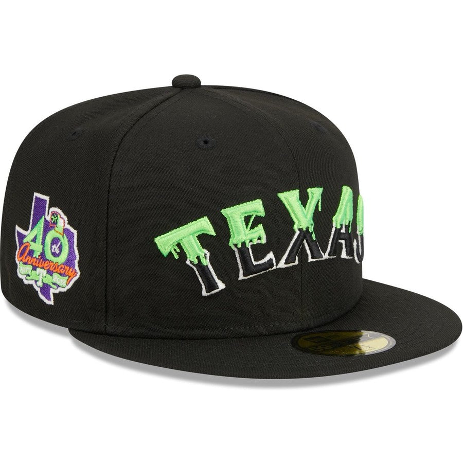 New Era Texas Rangers Slime Drip 2023 59FIFTY Fitted Hat