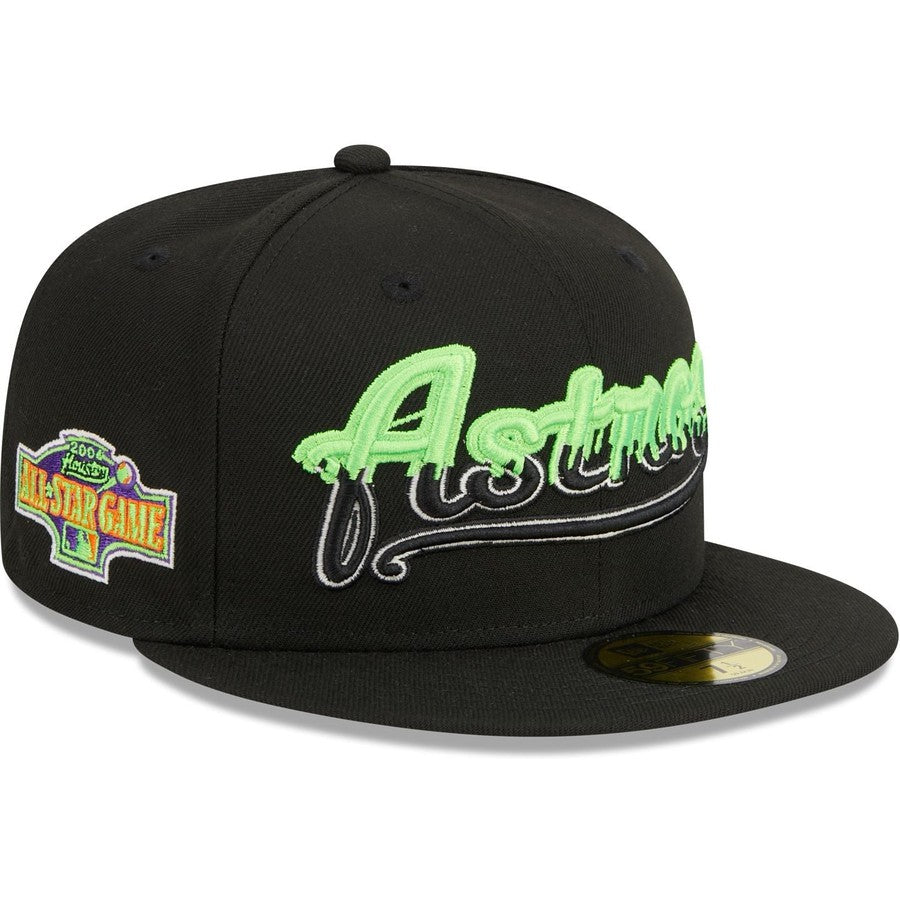New Era Houston Astros Slime Drip 2023 59FIFTY Fitted Hat