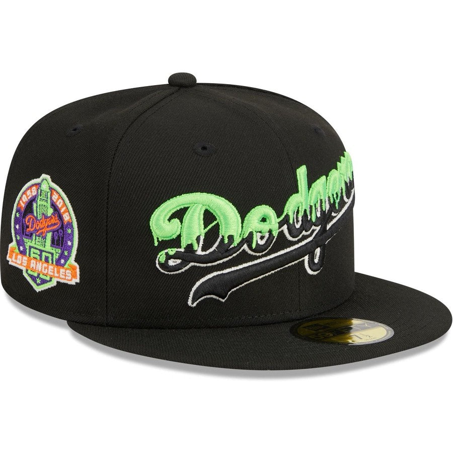 New Era Los Angeles Dodgers Slime Drip 2023 59FIFTY Fitted Hat