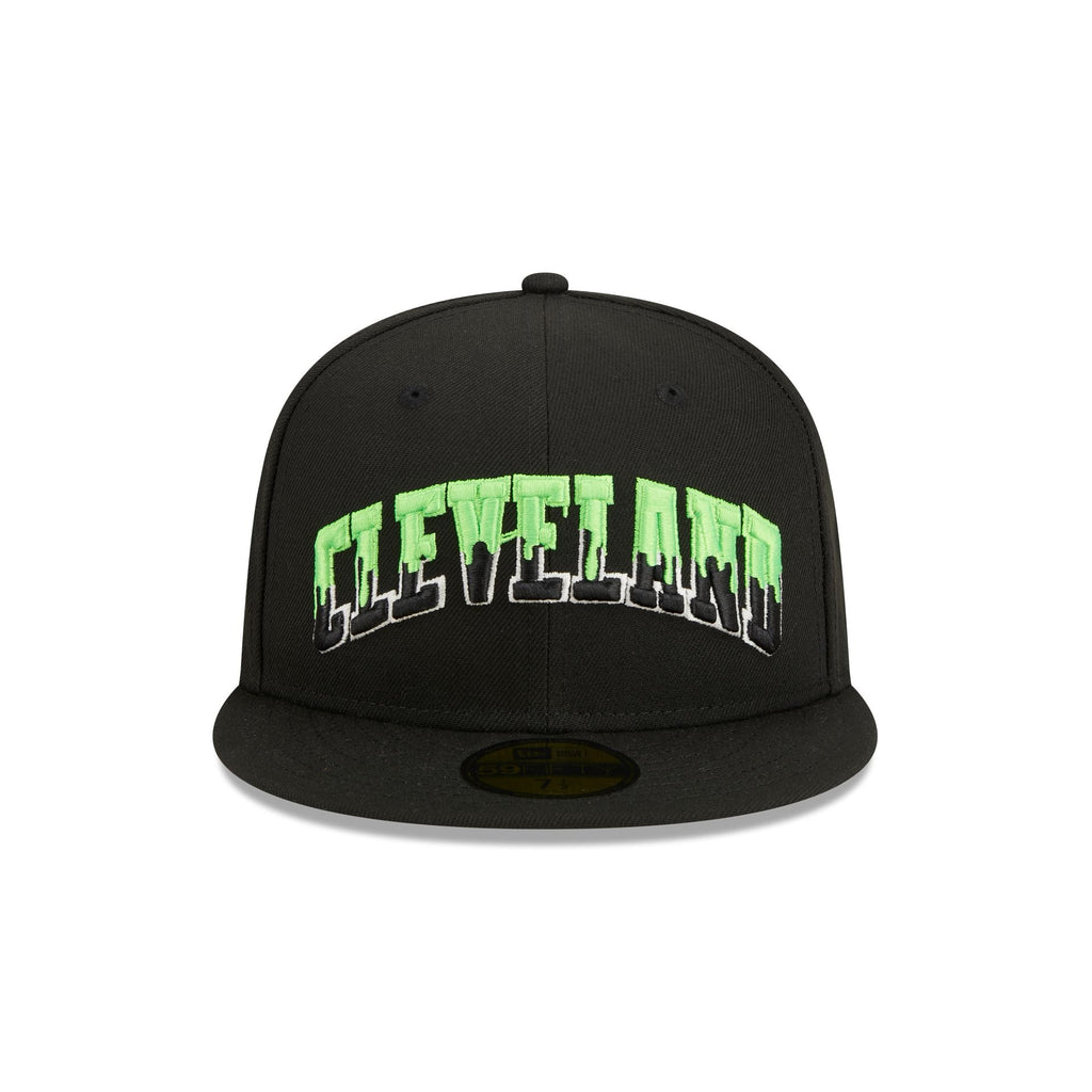 New Era Cleveland Guardians Slime Drip 2023 59FIFTY Fitted Hat