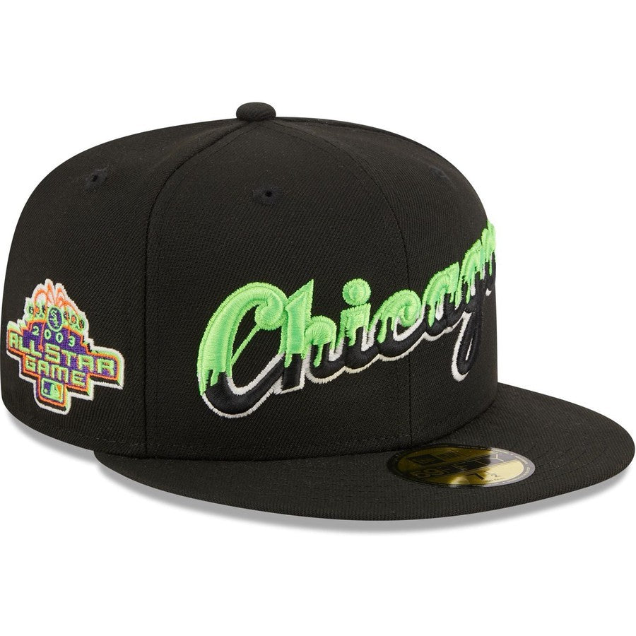 New Era Chicago White Sox Slime Drip 2023 59FIFTY Fitted Hat