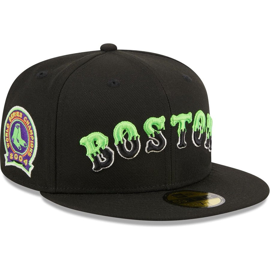 New Era Boston Red Sox Slime Drip 2023 59FIFTY Fitted Hat