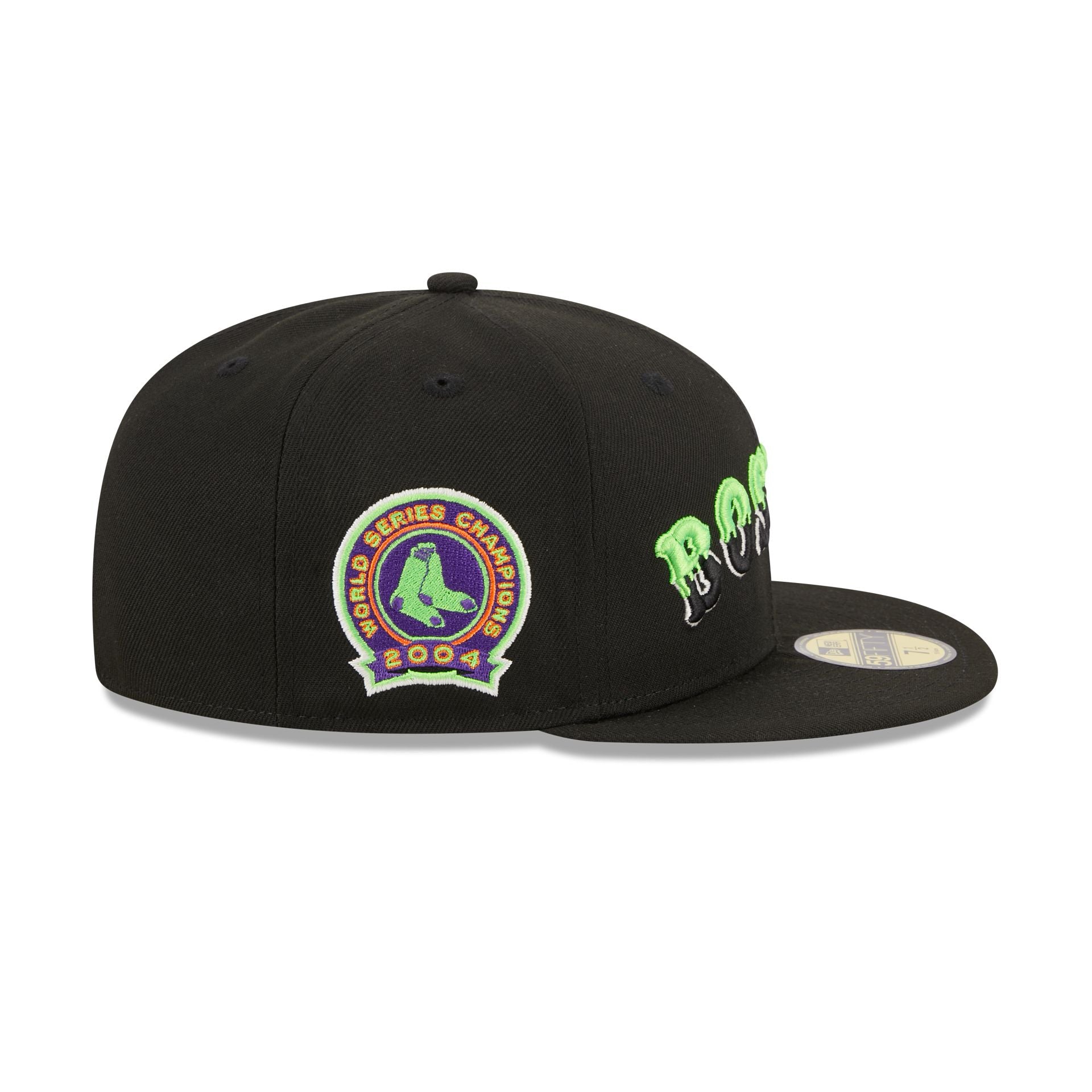 Red Drip Hat New Era Boston Red Sox Slime Drip 2023 59FIFTY Fitted Hat