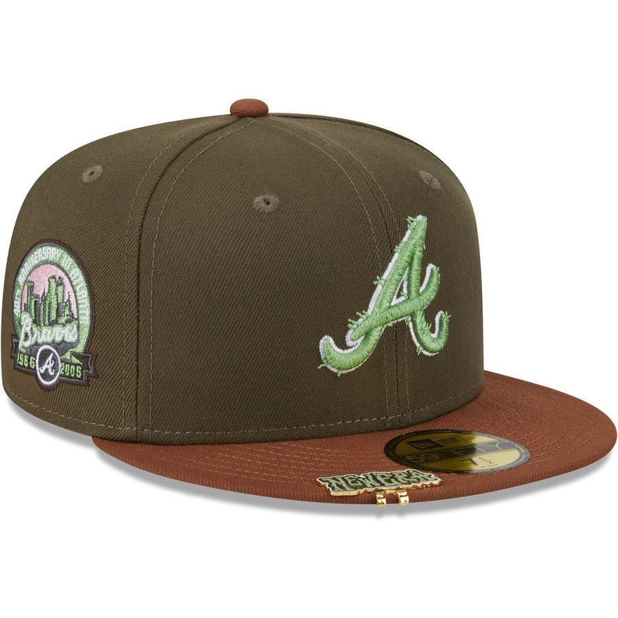 New Era Atlanta Braves Monster Zombie 2023 59FIFTY Fitted Hat
