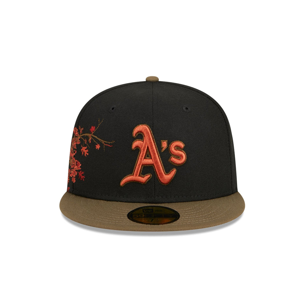 Rustic Fitted Hat New Era Atlanta Braves City Connect Low Profile 59FIFTY Fitted Hat